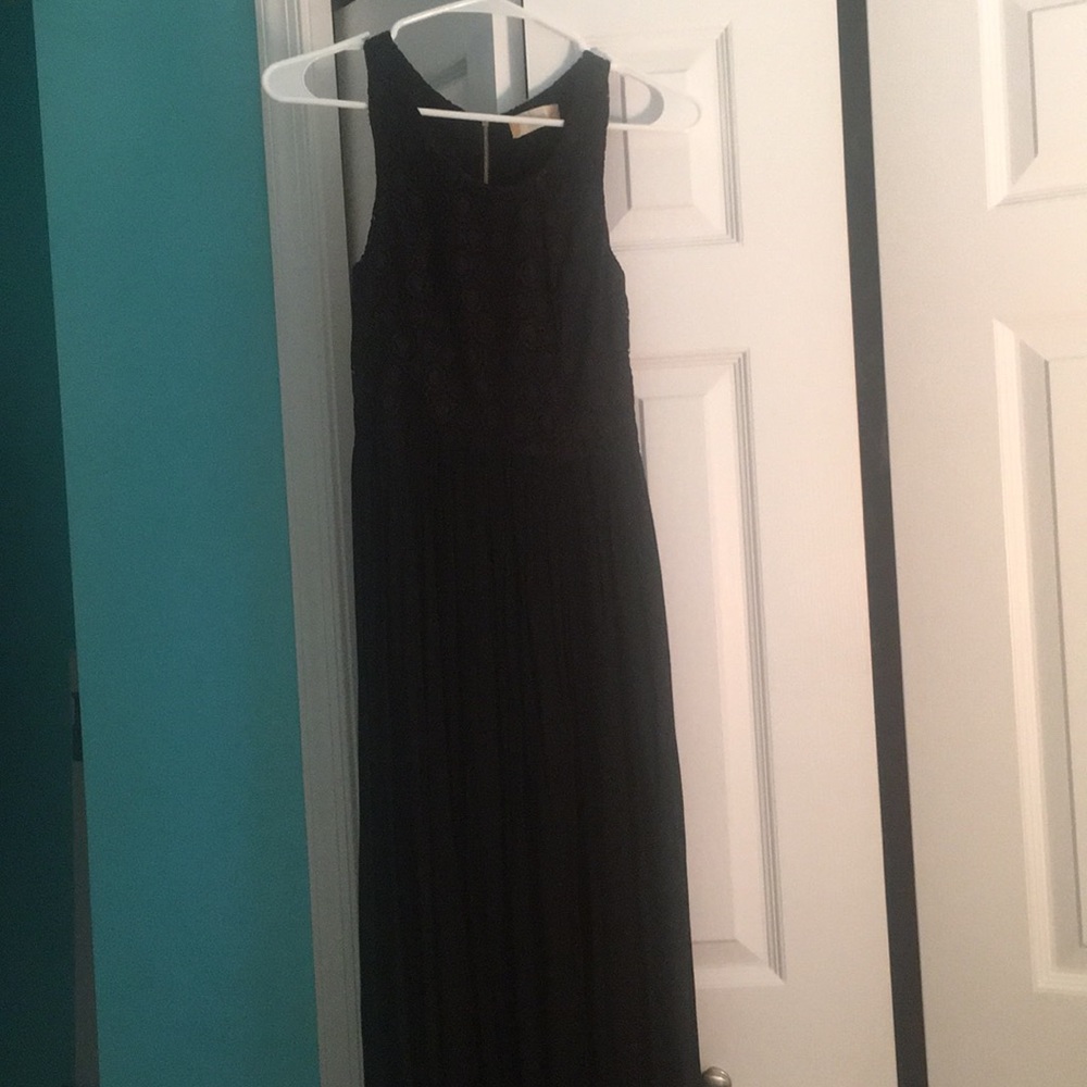 Altar’d State Lace bodice Maxi Dress with Slit